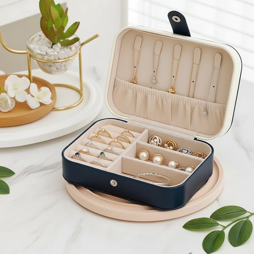 Boite à bijoux - Compacte & Elégante - NananouilleStudioNananouilleStudioNananouilleStudio
